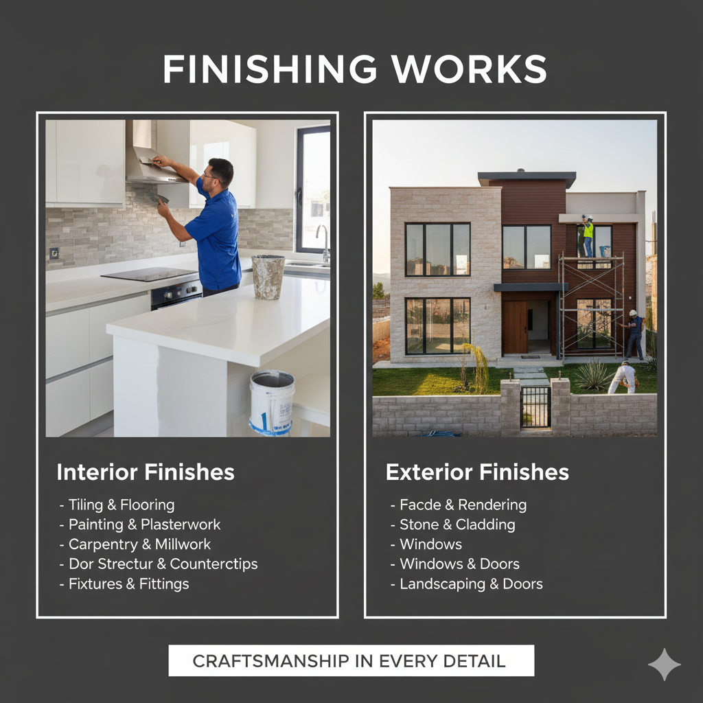 Finishing Works aljaidad