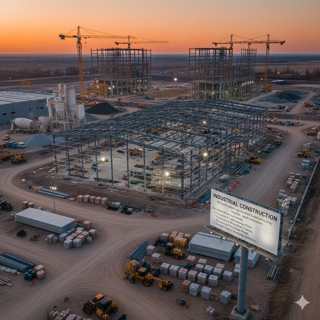 Industrial Construction aljaidad