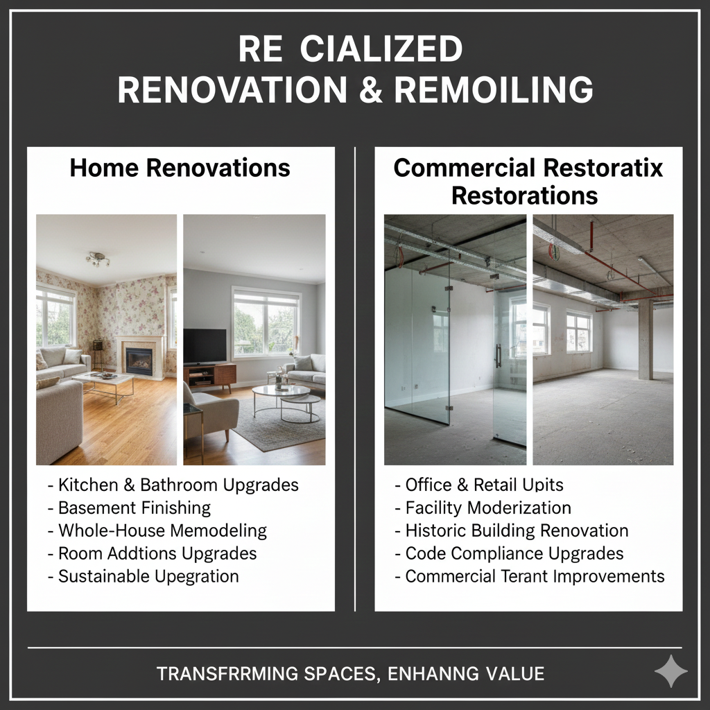 Renovation & Remodeling aljaidad